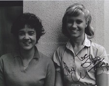 Olivia Newton-John & Stockard Channing Hand Signed 8x10 Photo Autograph Grease