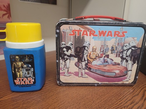 Vintage 1977 star wars metal - 1977,