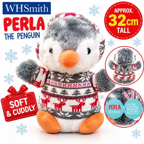 Whsmith perla the penguin - whsmith,