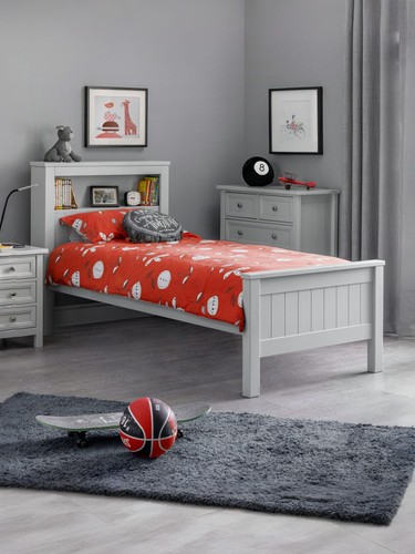 Maine 90cm single grey - maine,