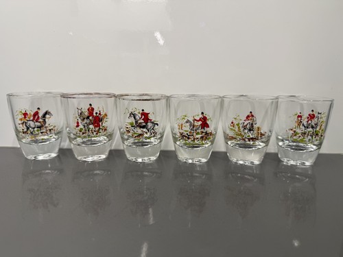 Set gold rim vintage - set,