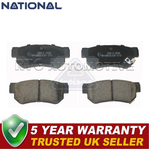 National rear brake pads - national,