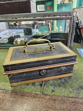 Vintage Metal Cash Box Work