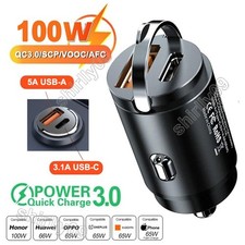 100W USB Car Phone Charger