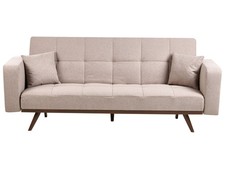 Sofa Bed 3 Seater HJULBY Light