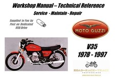 Moto Guzzi V35 V 35  Service