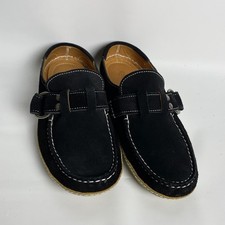 Quoddy Ring Mule Black Suede