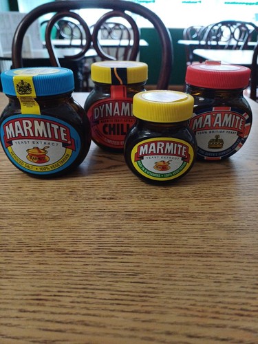 Empty marmite jars - 4, x
