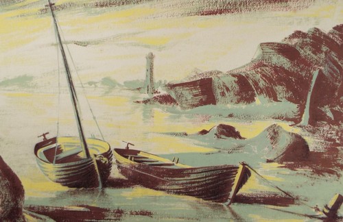 Original watercolour boats - original, watercolour,
