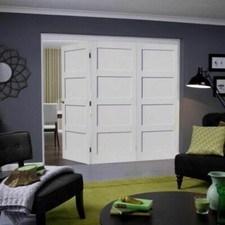 Bifold doors composite shaker - doors,
