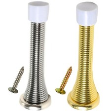 Door stops silver gold - door,