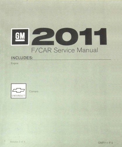 2011 chevrolet camaro factory - 2011,