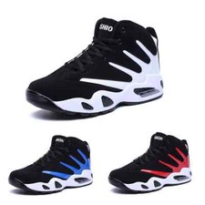 Men's High Top Running Shoes - Comfort Gym Trainers & Casual Walking Sneakers