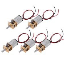 5Pcs Micro Mini N20 Gear Motor