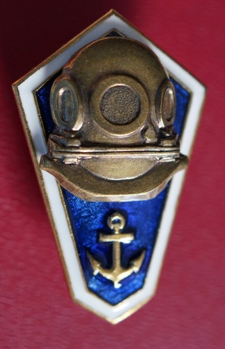 Ussr badge diver - badge, diver,