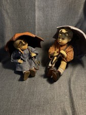 Hummel Goebel Umbrella Kids Boy & Girl Matching Pair 8" Large