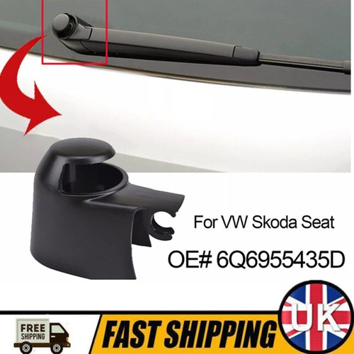 Rear wiper arm cover - rear, cap