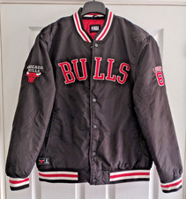 NBA Chicago Bulls Varsity Jacket Primark X Red Black - UK Size XL