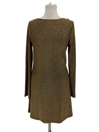 Women dress gold - women's,