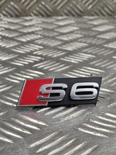 GENUINE AUDI S6 GRILLE BADGE 2017 4F0853736F