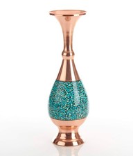 Persian Copper Turquoise Inlay