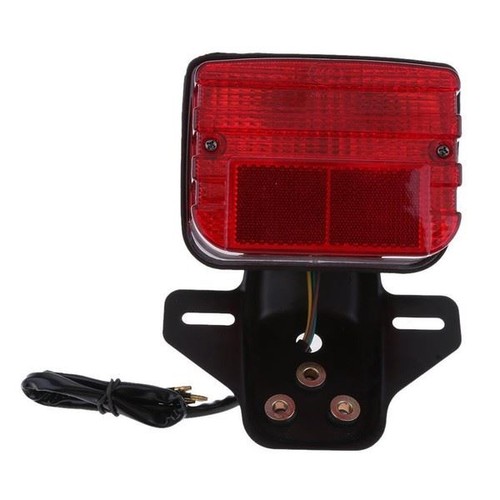 Motorcycle tail light and - tail,
