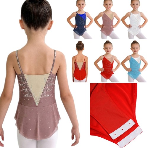 Girls dance dress glitter - uk,