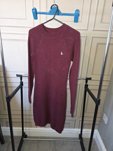 Jack wills burgundy ribbed - jack,