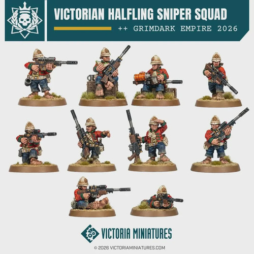 Victorian halfling sniper - halfling,