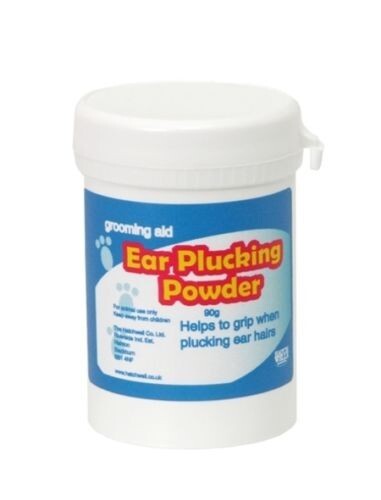 Ear plucking powder dog cat - ear,