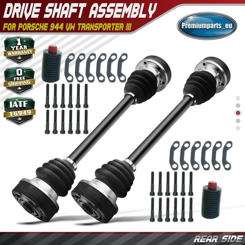 Pair drive shafts rear for - drive,