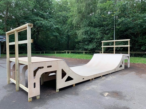 3ft high mini - high, ramp