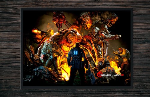 Gears war poster - of,