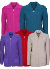 Ladies Women's Winter Zip