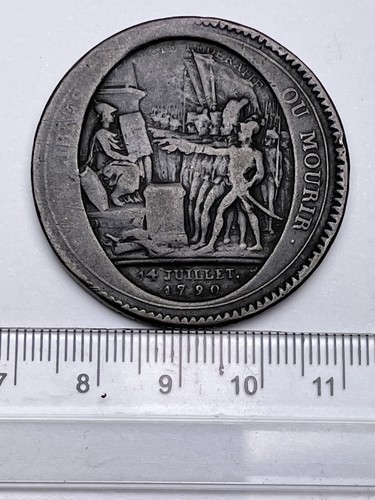 1792 french medal paris - -,