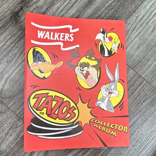 Walkers tazos collector album - walkers,