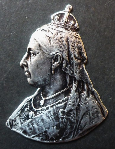 Hobo nickel love token - nickel/love, "queen