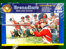 Italeri 1/72 - NAPOLEONIC HIGHLAND GRENADIERS/INFANTRY + BOX 1995 MINT ON SPRUE!