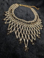 Dramatic vintage statement bib