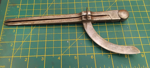 Vintage antique wing - antique, 8.5"