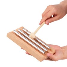 B- 3-Tone Wooden Chimes With
