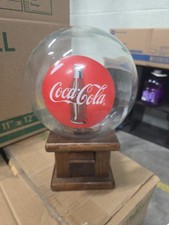Vintage Coca-Cola Glass Globe