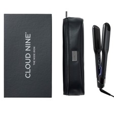 CLOUD NINE The New Wide Iron Hair Straightener | Black | UK Free Shipping