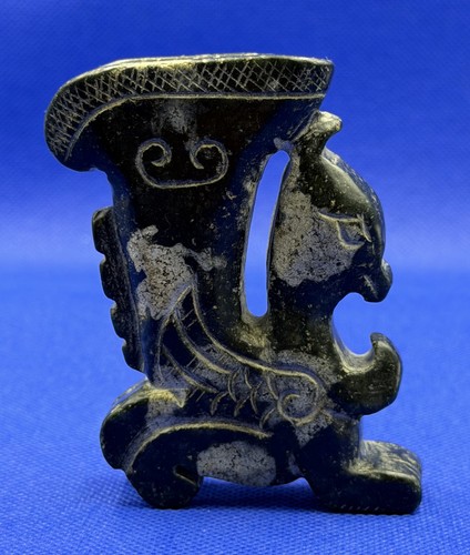 Nephrite stone winged - winged, animal