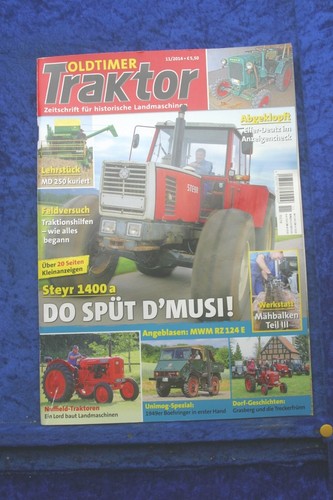 Vintage tractor steyr - tractor, 11/14