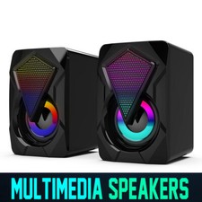 Super Bass Loud speaker PC Speakers Stereo 3.5mm Jack USB Multimedia Sound Box