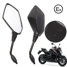 10mm Motorcycle Rear View Side Mirrors For Kawasaki Z1000 / Z750 / ER-6F / ER-6N