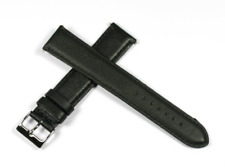 XL EXTRA LONG SOFT GLOVE LEATHER WATCH STRAP BLACK 18MM 20MM 22MM COMFORTABLE