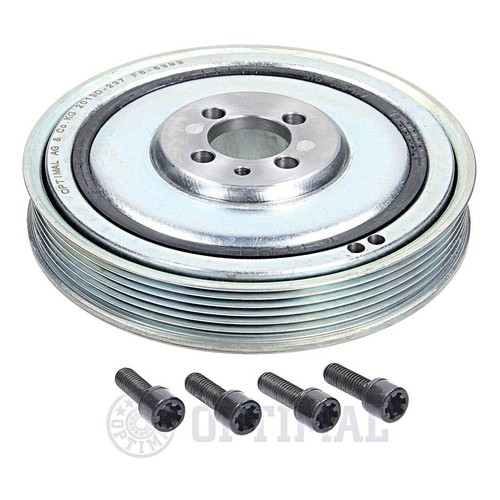 Crankshaft belt pulley optimal - crankshaft,
