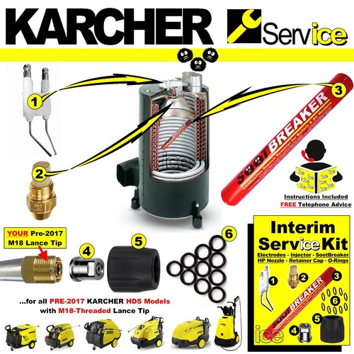 Service kit for karcher hds - service,